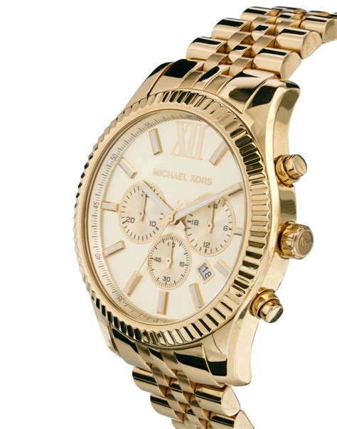 men's gold michael kors watch|Michael Kors mk 8281.